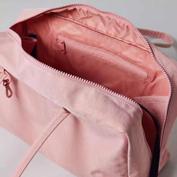 NWT Baggu Medium Nylon Bowler Bag - Rose Tan - Picture 5 of 6